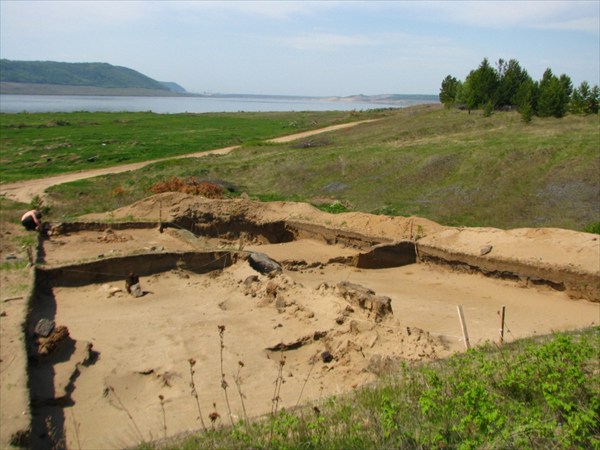 Кова июнь 2010 раскоп